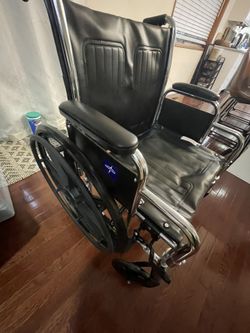 Medline Extra Wide 20" Wheelchair