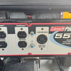 Coleman Powermate 5500  generator (used)