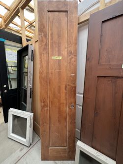 Wood Panel Door 22x95 Has Frame