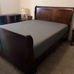 Tuft & Needle Queen Mattress, Frame, and Base