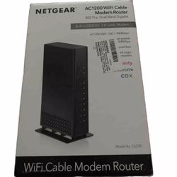 NETGEAR Cable Modem Built-in WiFi Router (C6230) AC1200 DOCSIS 3.0