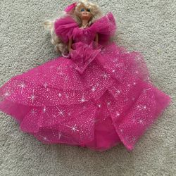Happy holidays 1990 Barbie doll