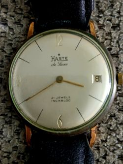Men's Hast  men wrist watch .