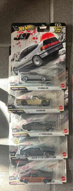 Hotwheels JH5 complete set