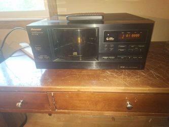 Pioneer PD-F908 File Type Compact Disc Player-101 CD Roulette Changer Tested