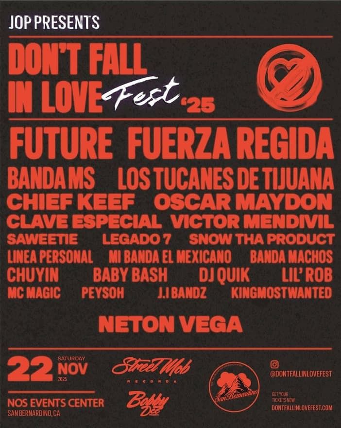 Nov 22 Don’t Fall In Love Fest 