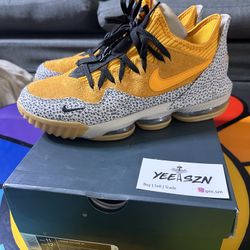 Nike Lebron Safari Size 11 Used 