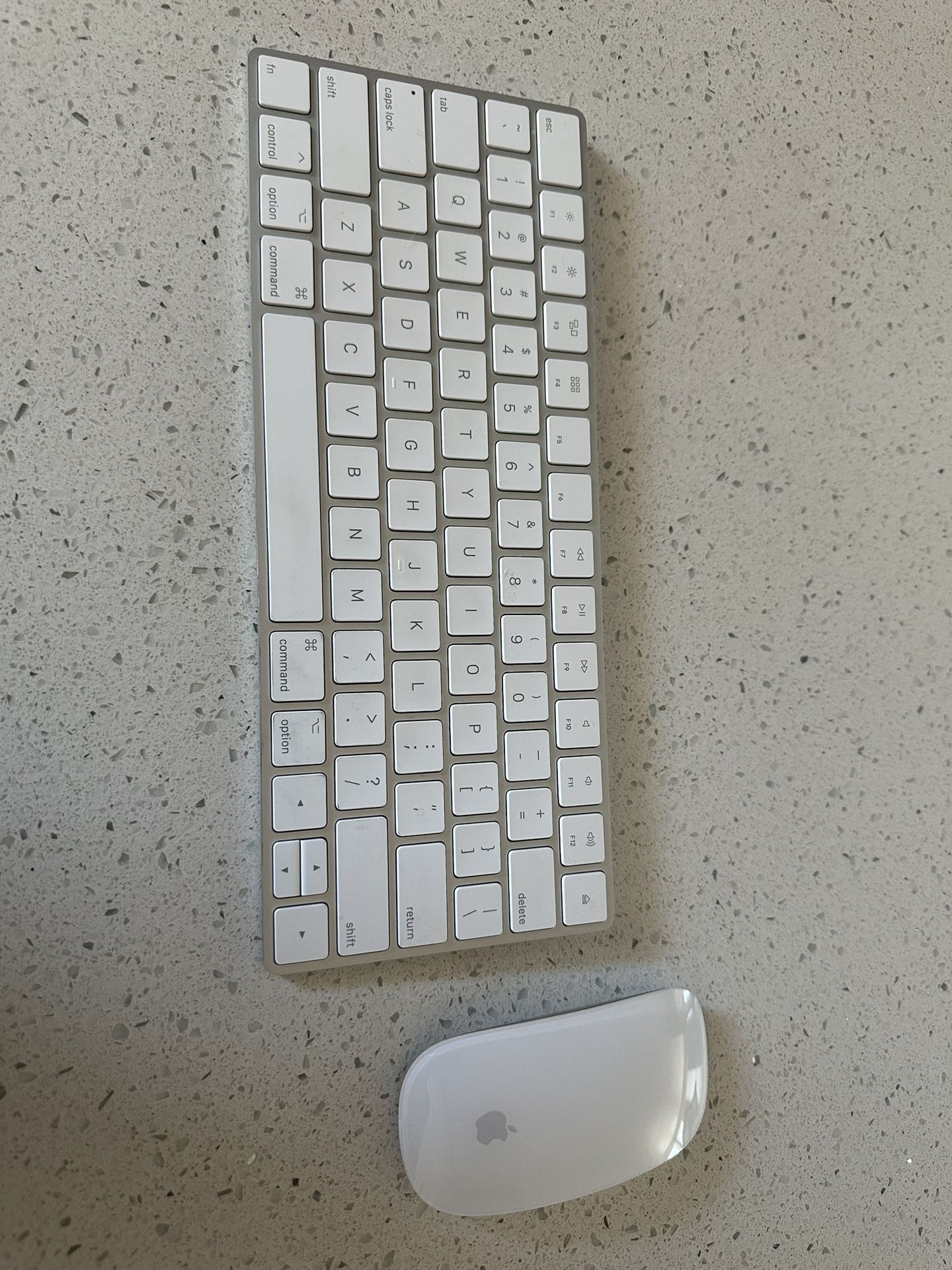 Magic keyboard and mouse