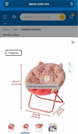 Member's Mark Gatito Leopardo folding saucer chair (2 of them )