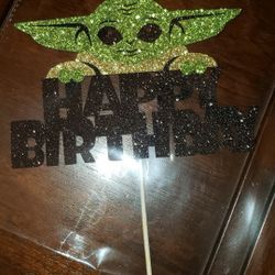 Baby Yoda Birthday Items