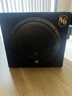 JL Audio 10W6v3-D4 10" Subwoofer w/ Box (Great Condition)