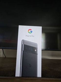 *New* Pixel 6 Pro 128 GB  Stormy black unlocked