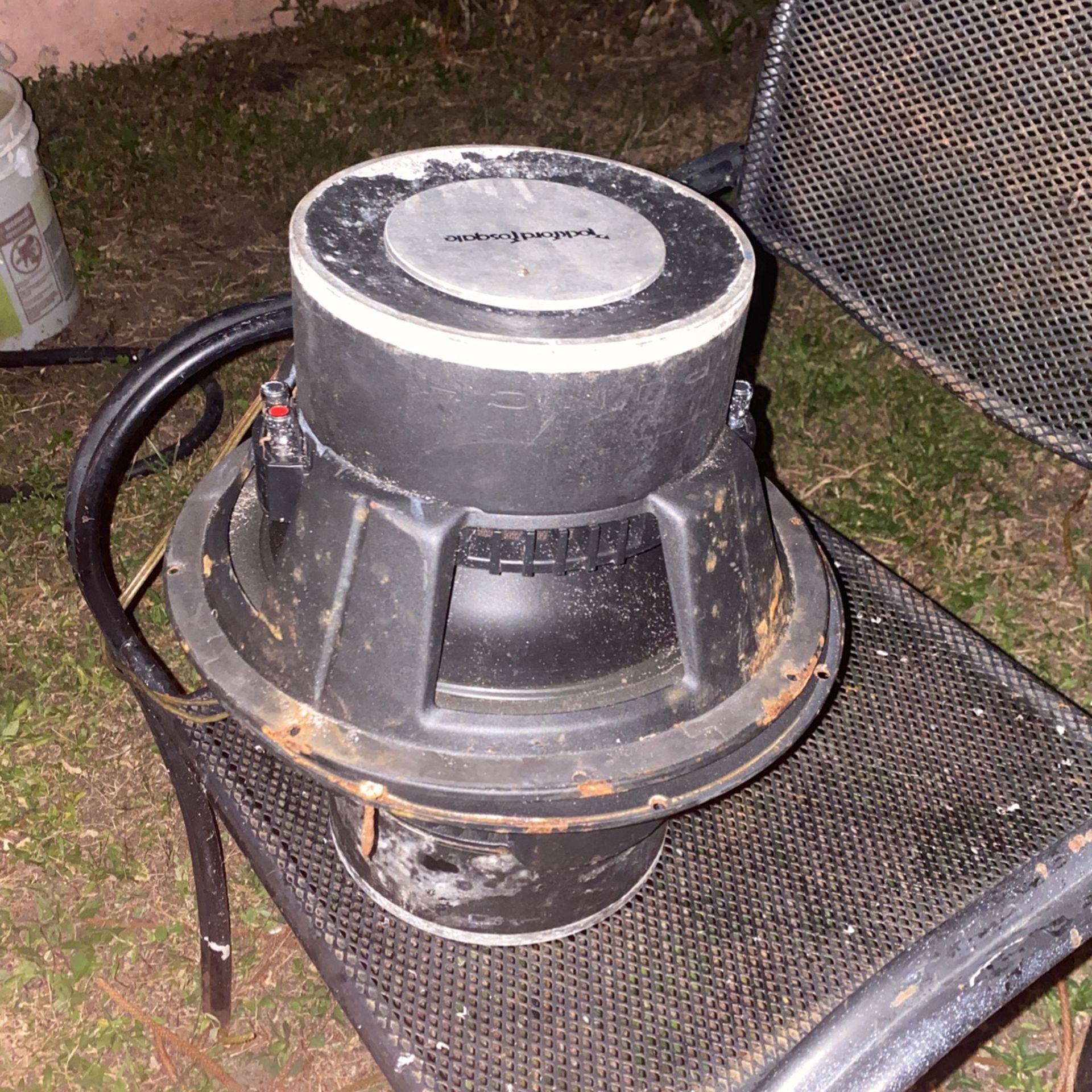 Rockford Fosgate Punch P2D212 12 Subwoofer