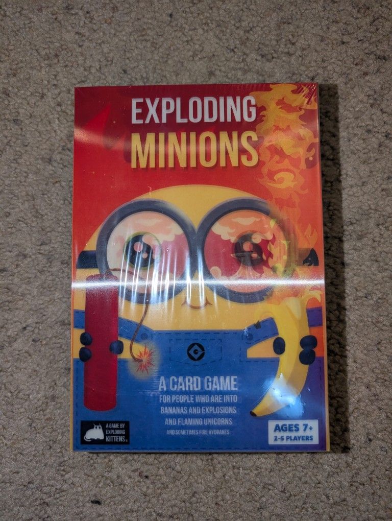 New Exploding Minions Card Game
