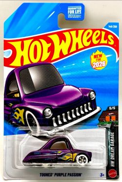 Hot Wheels Tooned Purple Passion 148/250
