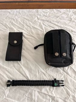 Tactical belt and bookbag accessories