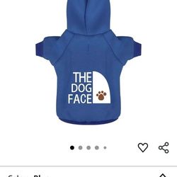 The Dog Face Hoodie Size Large
