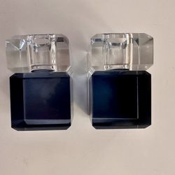 Glass Candle Holders