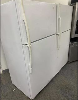 Either top and bottom fridge with warranty