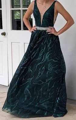 Forest Green Sparkly Prom/Homecoming/Formal Dress