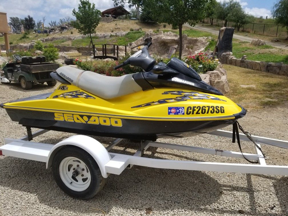 2002 Seadoo RX Direct Injection 2 stroke for Sale in Winchester, CA