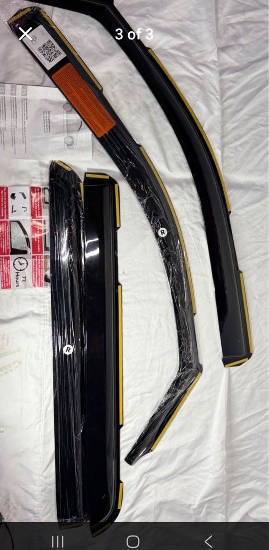 Silverado / Sierra Window Rainguards