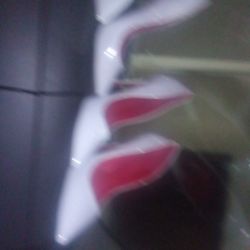 Women's White Pumps Heels 