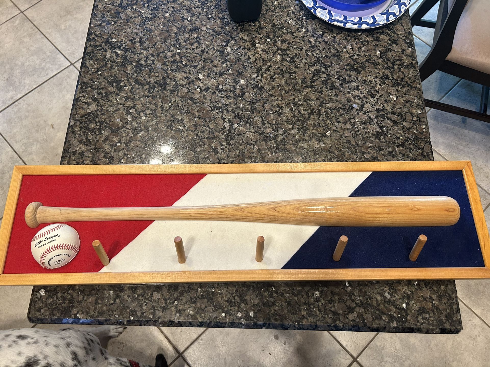 Baseball Equipment Rack For Young Baseball Player