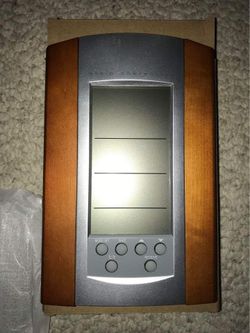 Radio Controlled Thermo/Calendar Alarm Clock