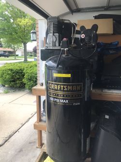 150 psi max 60 gallon