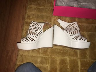 White wedges