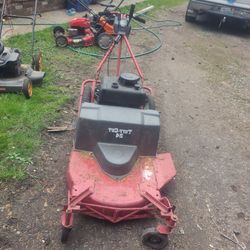 Tuff cut 24 brush hog.  .