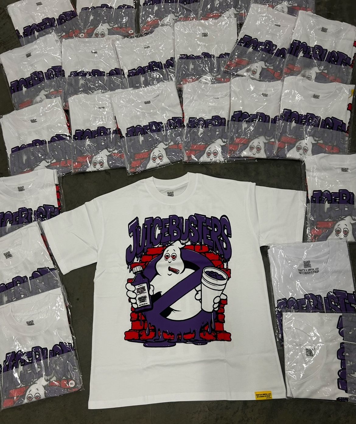 Cough Syrup Tees Available   “Ghost Busters”