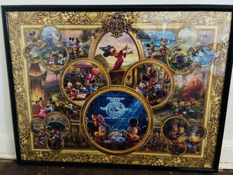 Framed Mickey Mouse Puzzle