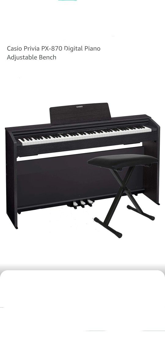 Casio Privia PX-870 Digital Piano And Bench
