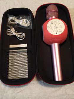 New!! Bluetooth karaoke microphone... $35