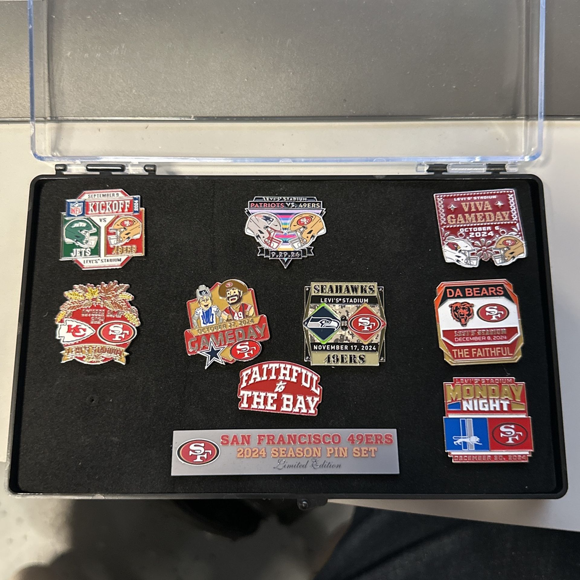 San Francisco 49ers Home Game Pin