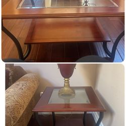 Coffee Table And 2 Matching End Tables
