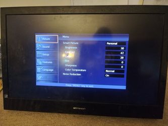 Emerson 32inch tv no stand can be mounted. No remote. Make offer