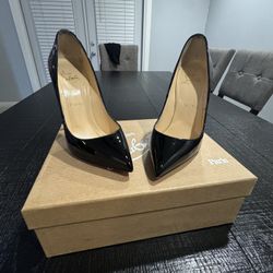 Christian Louboutin Pigalle 120 Calf Black 