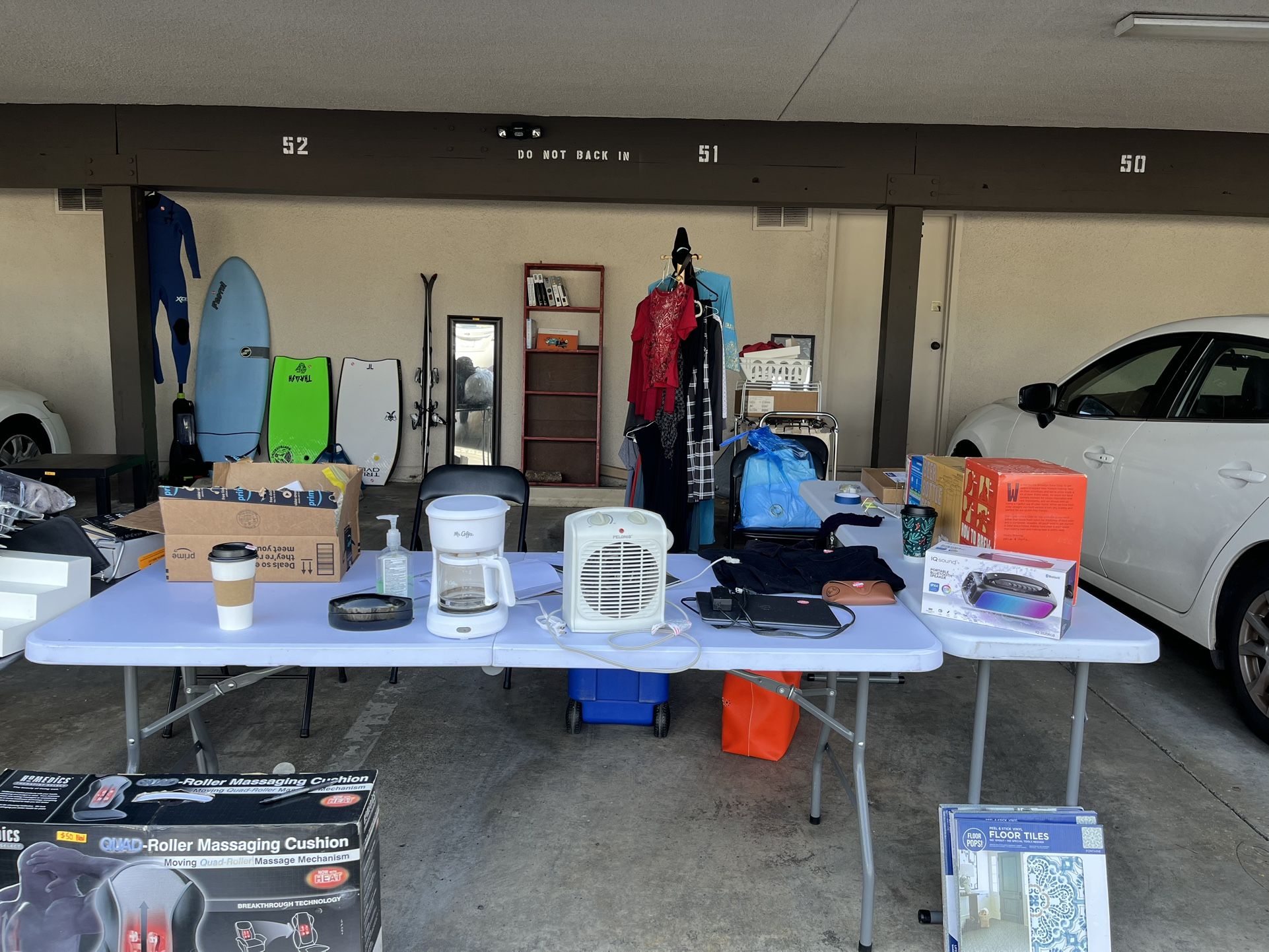 Garage Sale & Free Giveaways Today