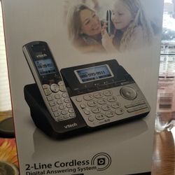 VTECH 2 LINE CORDLESS DIGITAL ANSWERING SYSTEM