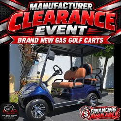 Brand New ICON Gas g40 Golf Cart