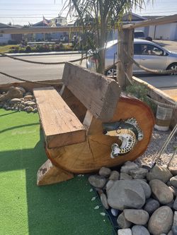 Wooden Bench Home Made