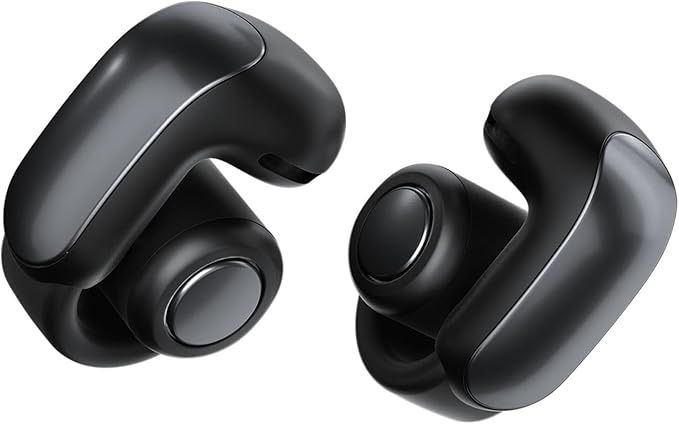 Bose Ultra Open Bluetooth Earbuds, True Wireless Earbuds with OpenAudio for Awareness, Clip On Design for Comfort, Immersive Audio, Up to 48 Hrs of Pl