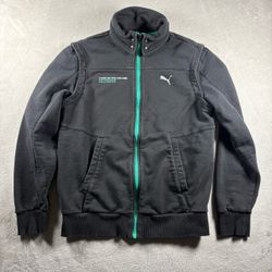 Puma Mercedes-AMG Petronas F1 Jacket Men’s S Faded Black Track Formula #3275