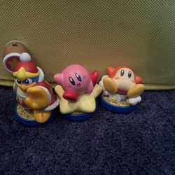 amiibo king dedede, kirby and waladee offers only can be on all or one