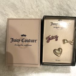 JUICY COUTURE PIN SET