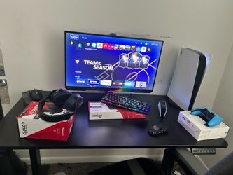 ‼️ PS5 Gaming Setup Bundle + 240Hz Samsung Monitor + G Pro X Superlight 2 Setup‼️