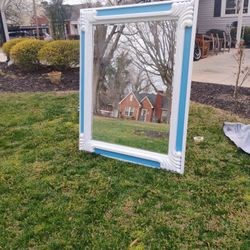 Large Antique Mirror 